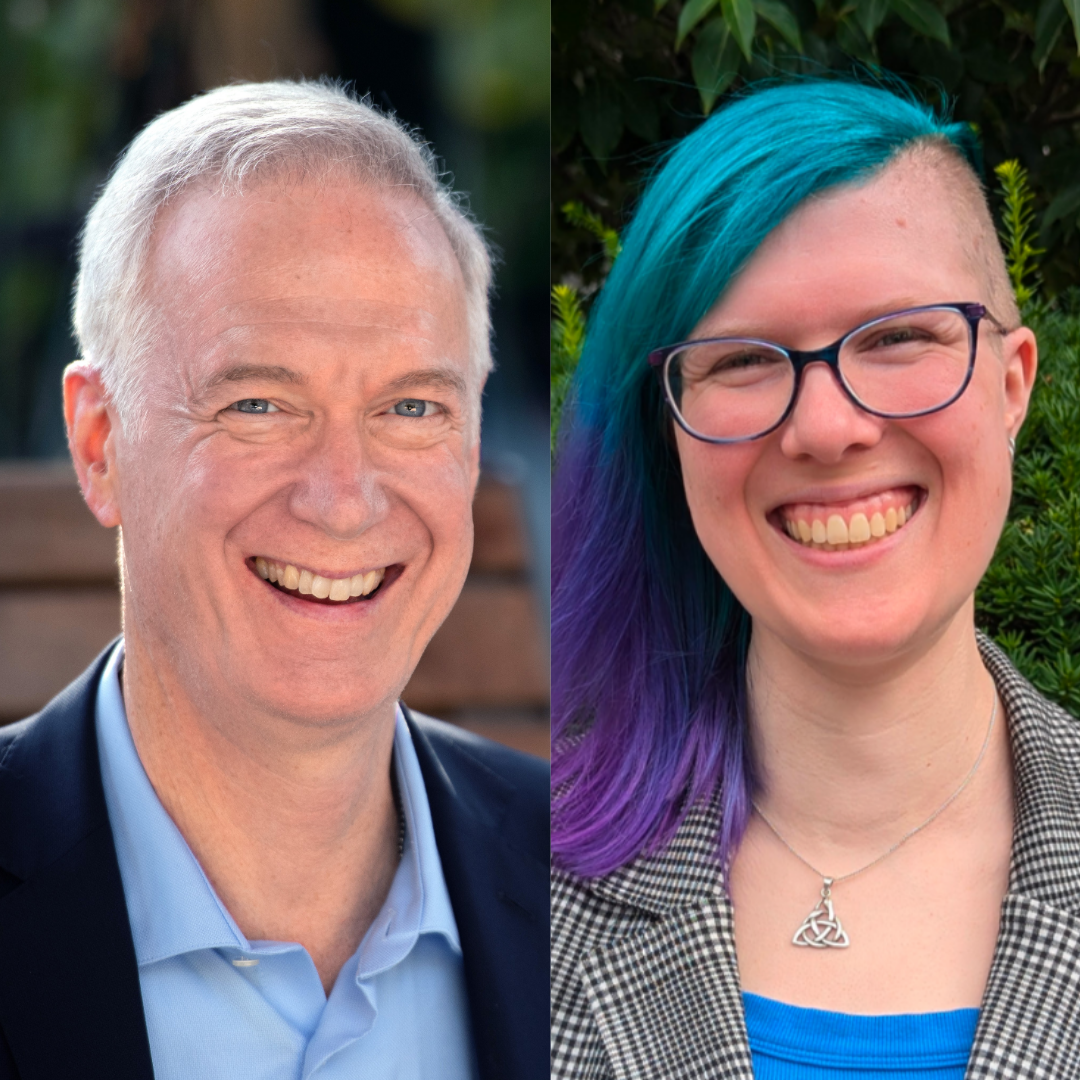 Father-daughter duo Steve and Suzy Kirch. They offer comprehensive AI training program.